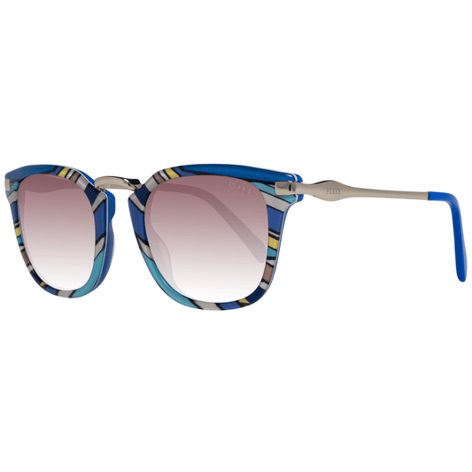 Blaue Frauen Sonnenbrille