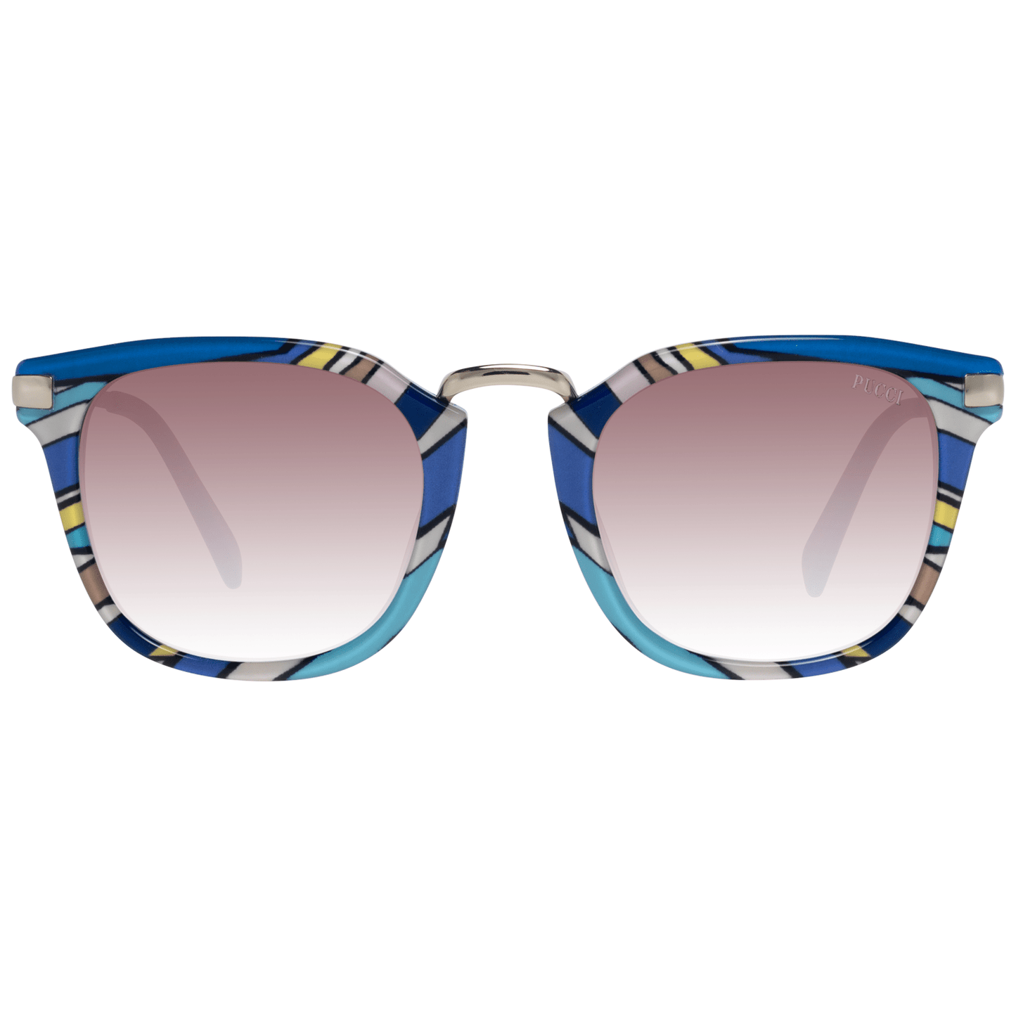 Blaue Frauen Sonnenbrille