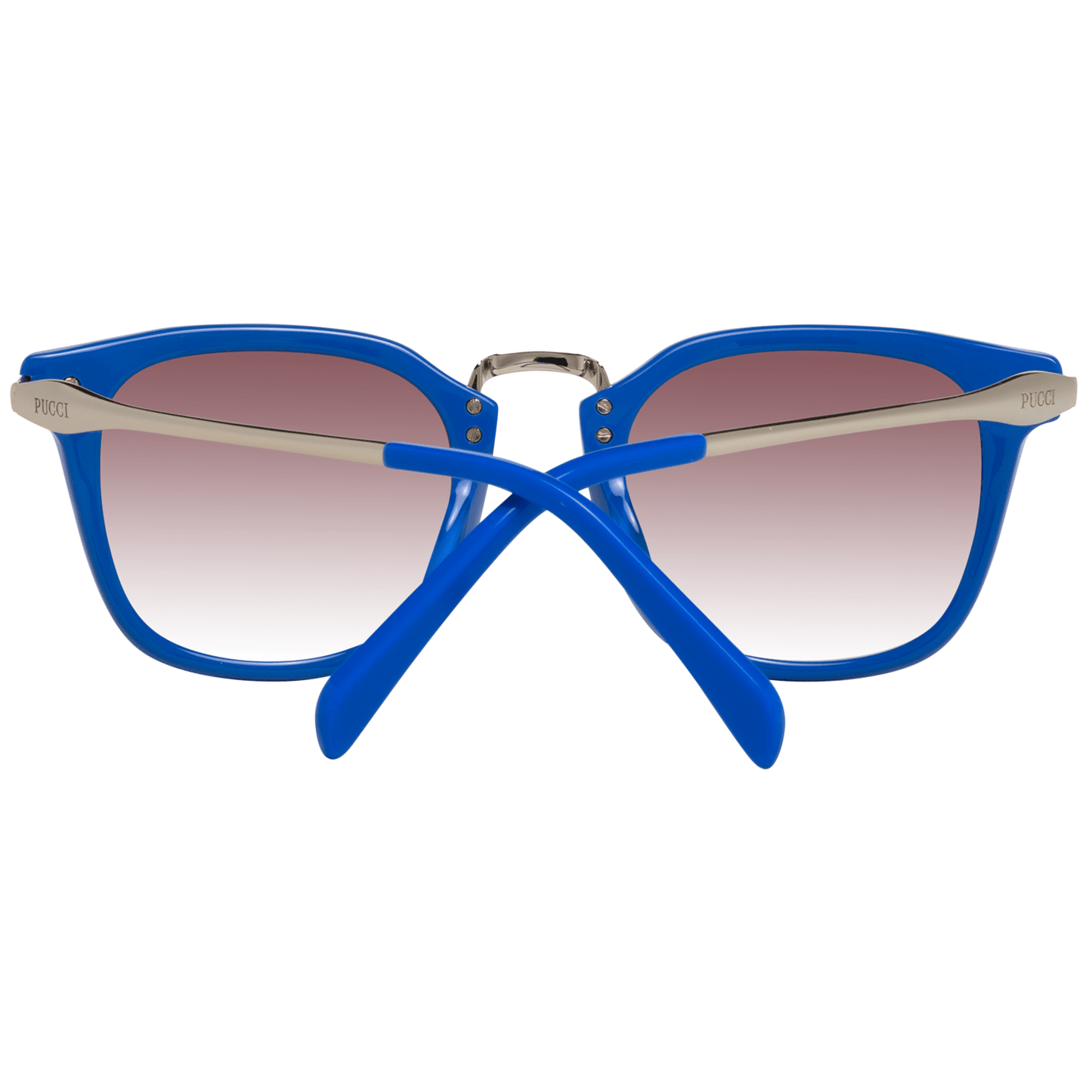 Blaue Frauen Sonnenbrille