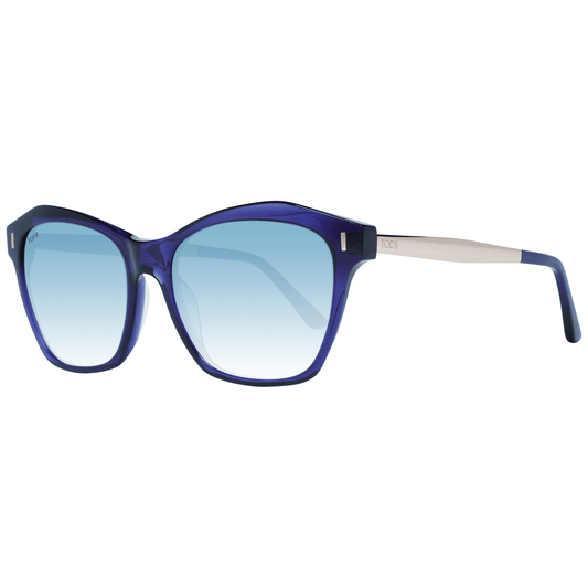 Blaue Frauen Sonnenbrille