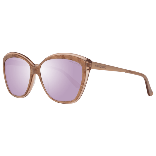 Creme Frauen Sonnenbrille