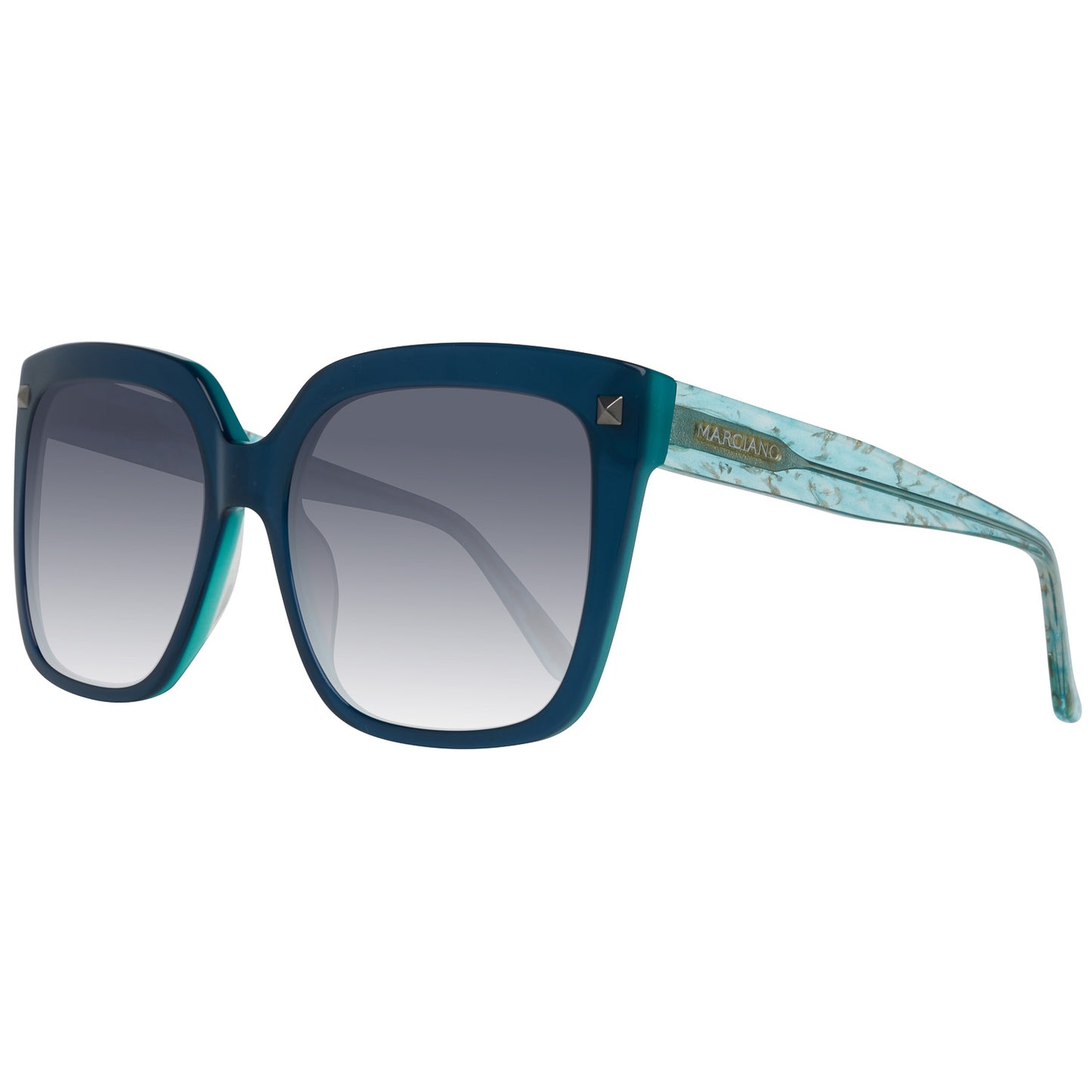 Blaue Frauen Sonnenbrille
