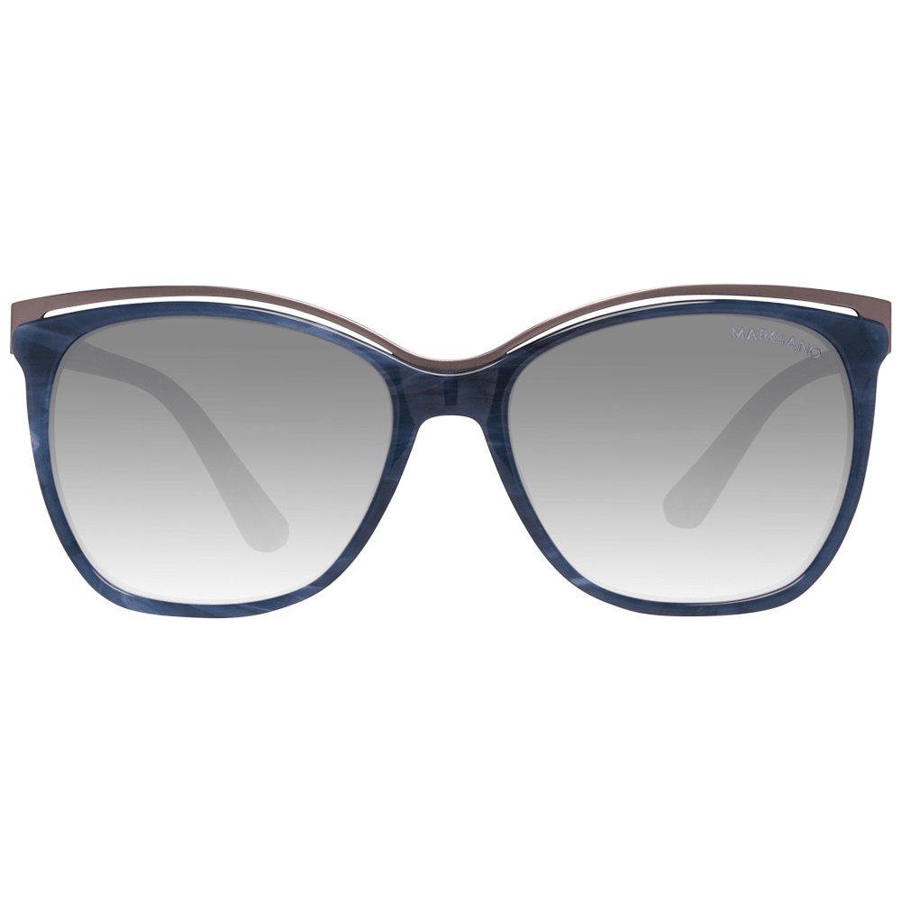 Blaue Frauen Sonnenbrille