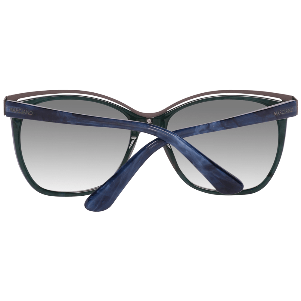 Blaue Frauen Sonnenbrille