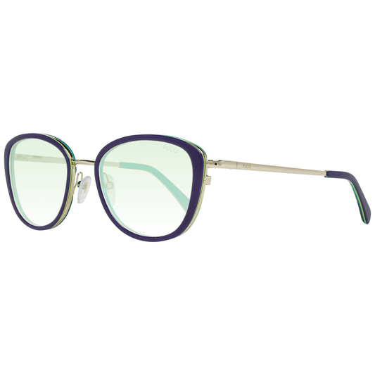 Blaue Frauen Sonnenbrille