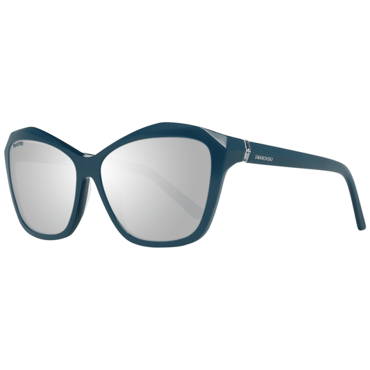 Blaue Frauen Sonnenbrille