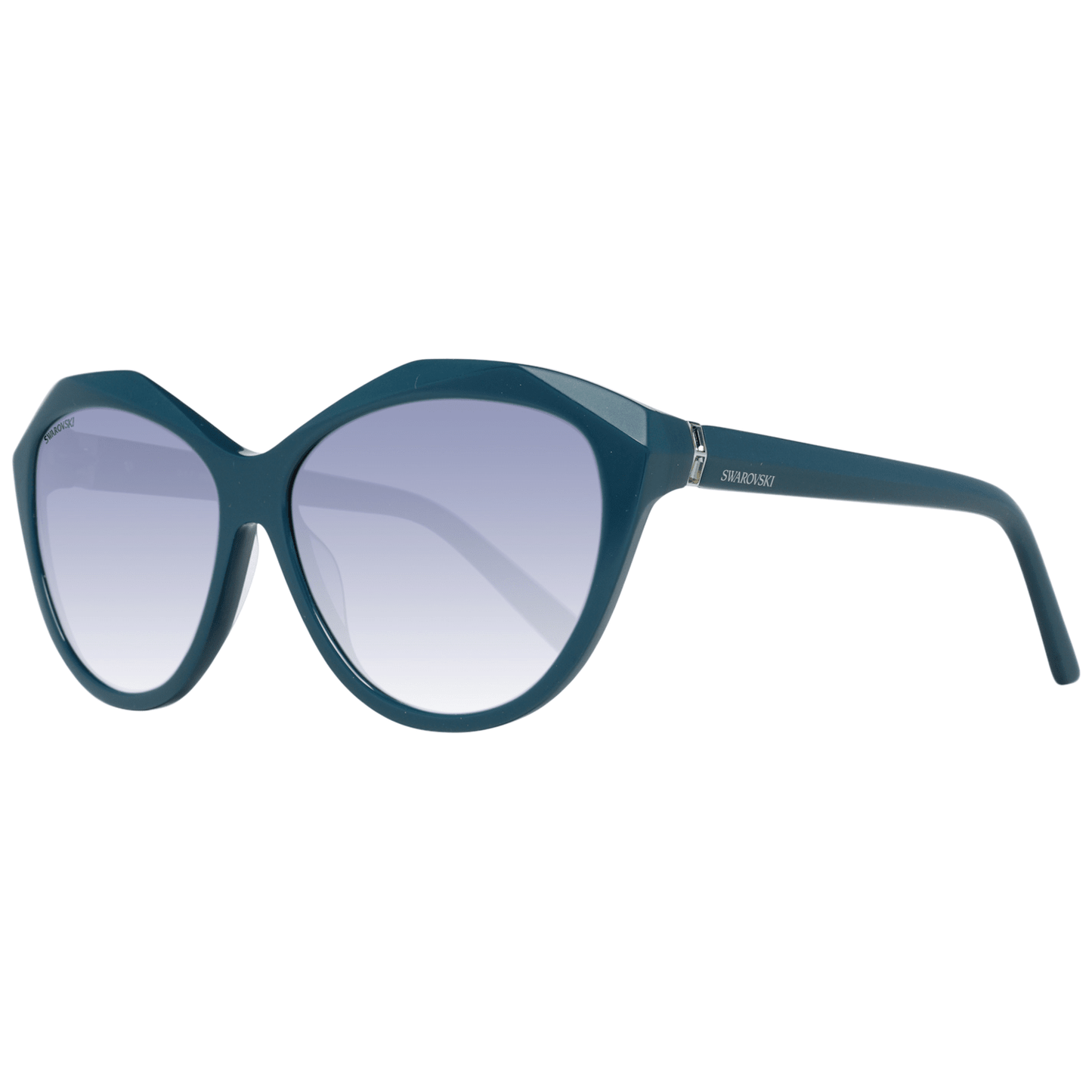 Blaue Frauen Sonnenbrille