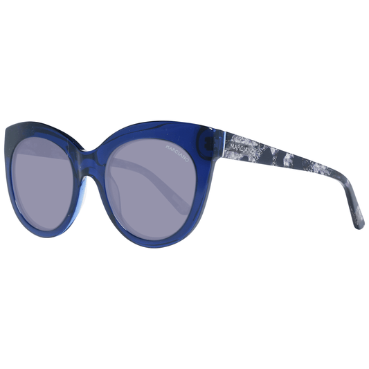 Blaue Frauen Sonnenbrille