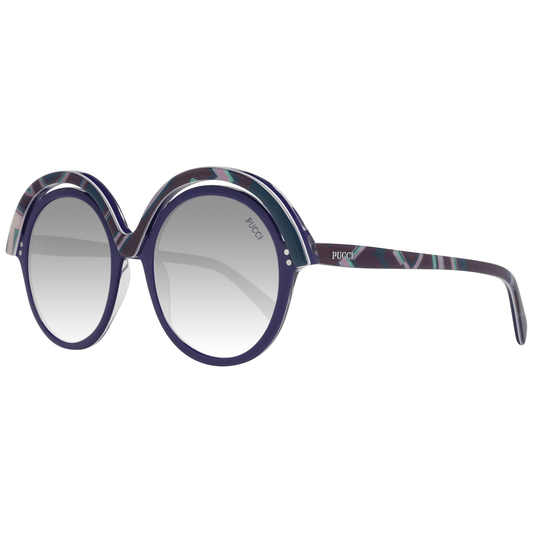 Blaue Frauen Sonnenbrille