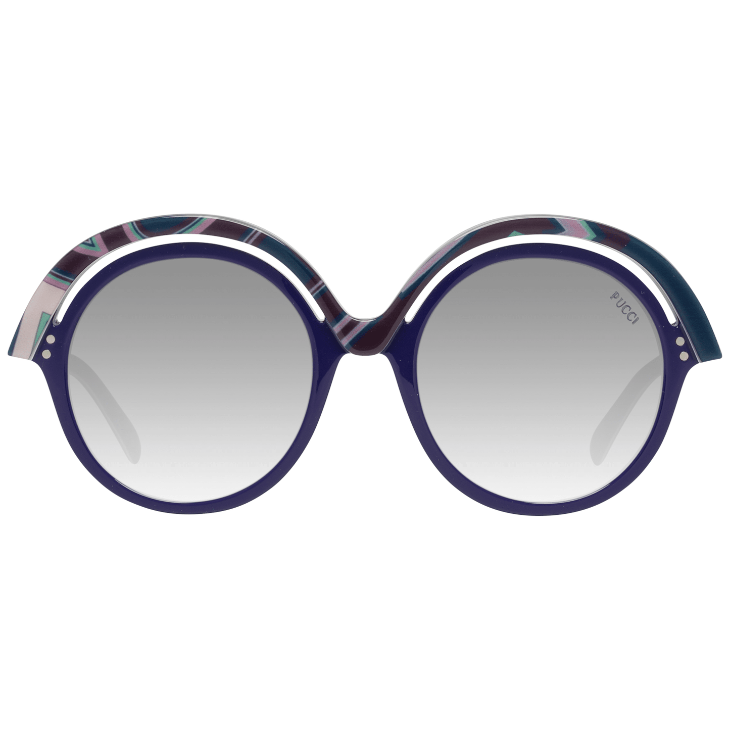 Blaue Frauen Sonnenbrille