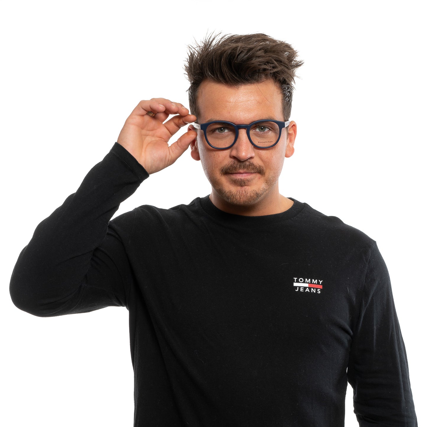 Blaue optische Brillenfassungen für Männer