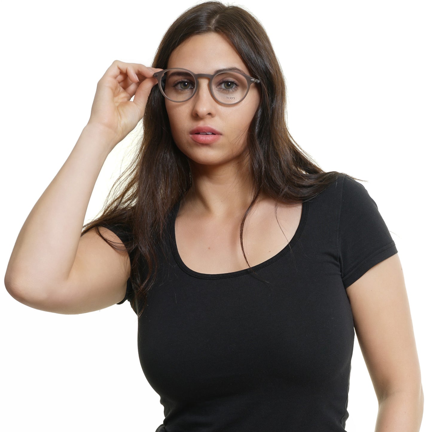 Braune optische Unisex-Rahmen