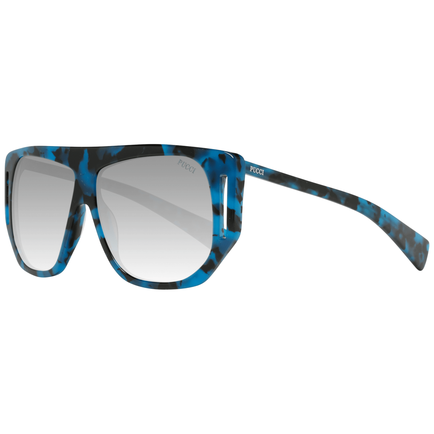 Blaue Frauen Sonnenbrille