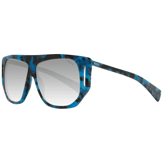 Blaue Frauen Sonnenbrille