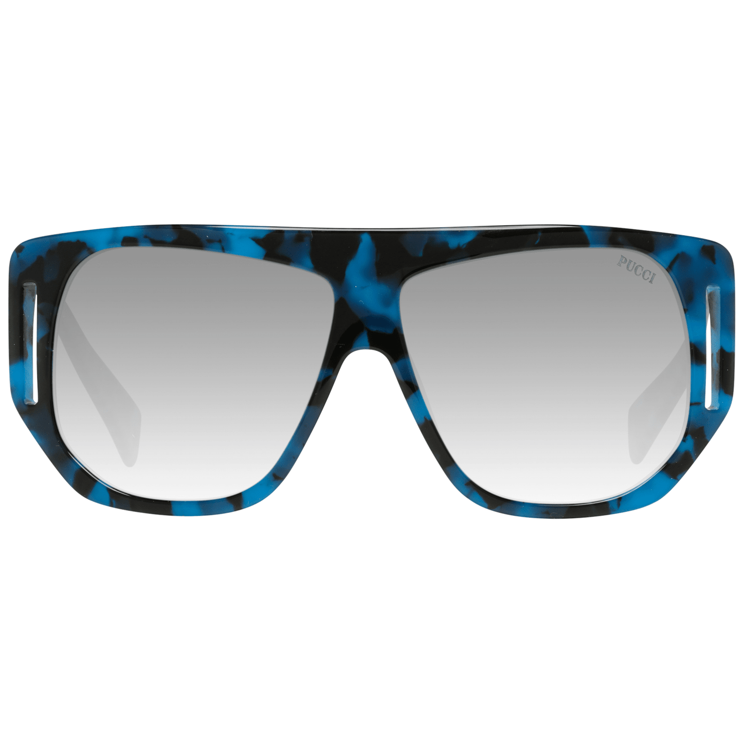 Blaue Frauen Sonnenbrille