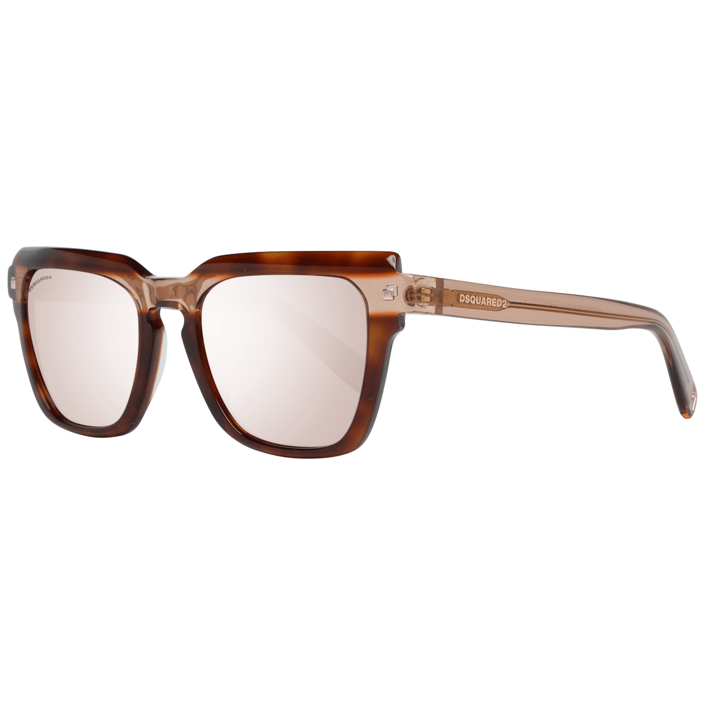 Braune Unisex-Sonnenbrille