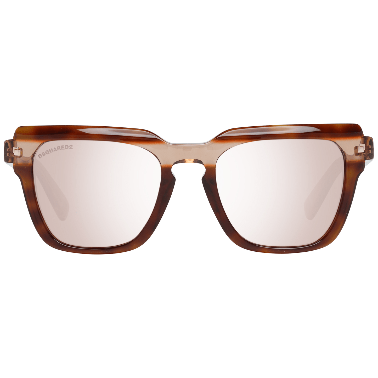 Braune Unisex-Sonnenbrille