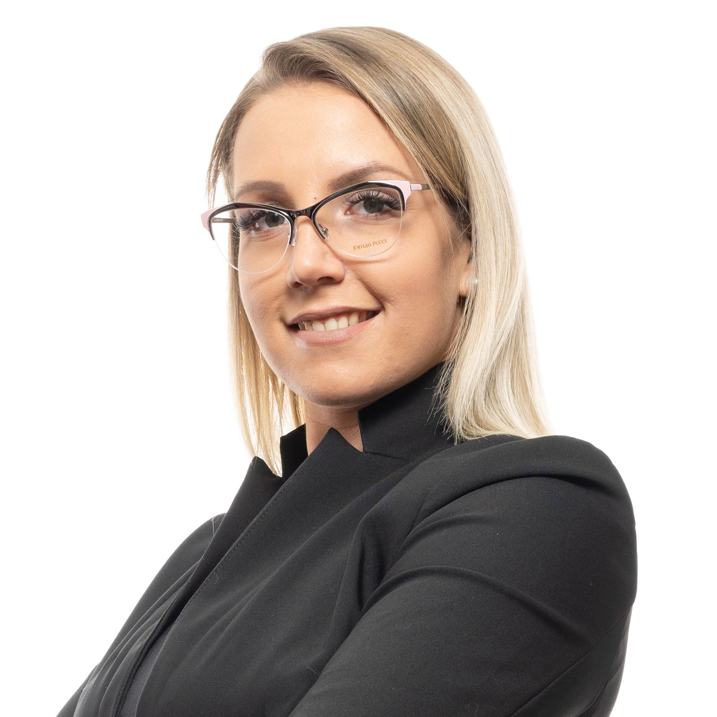 Silberne optische Brillenfassungen für Frauen