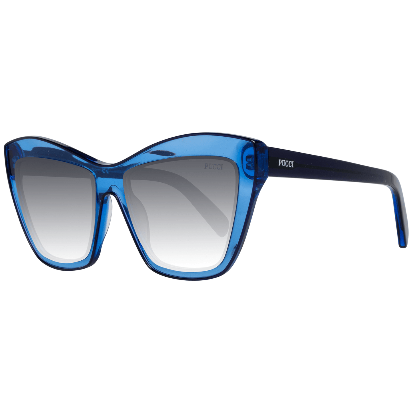 Blaue Frauen Sonnenbrille