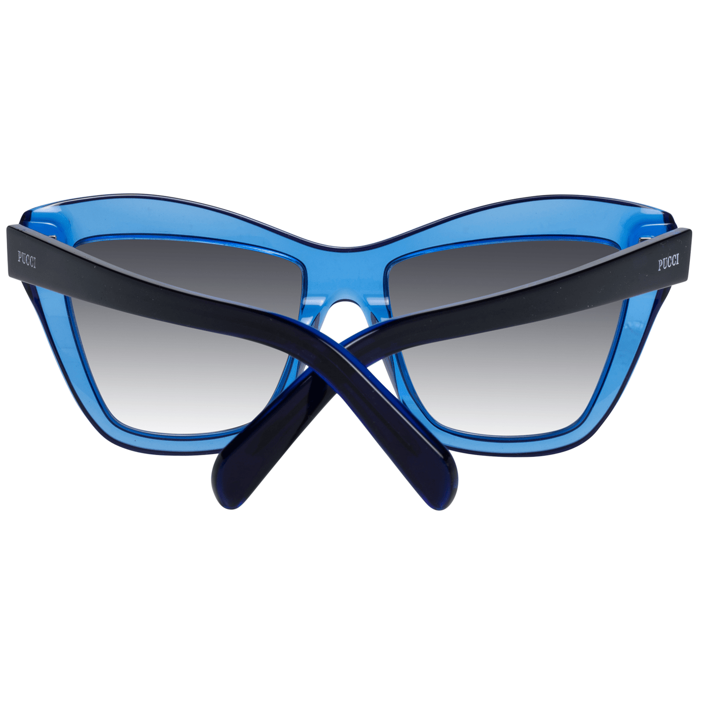 Blaue Frauen Sonnenbrille
