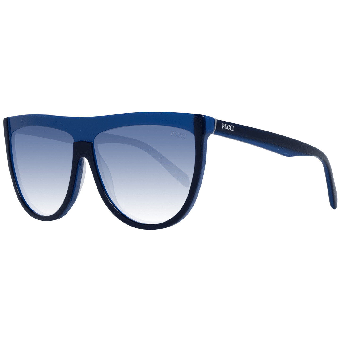 Blaue Frauen Sonnenbrille