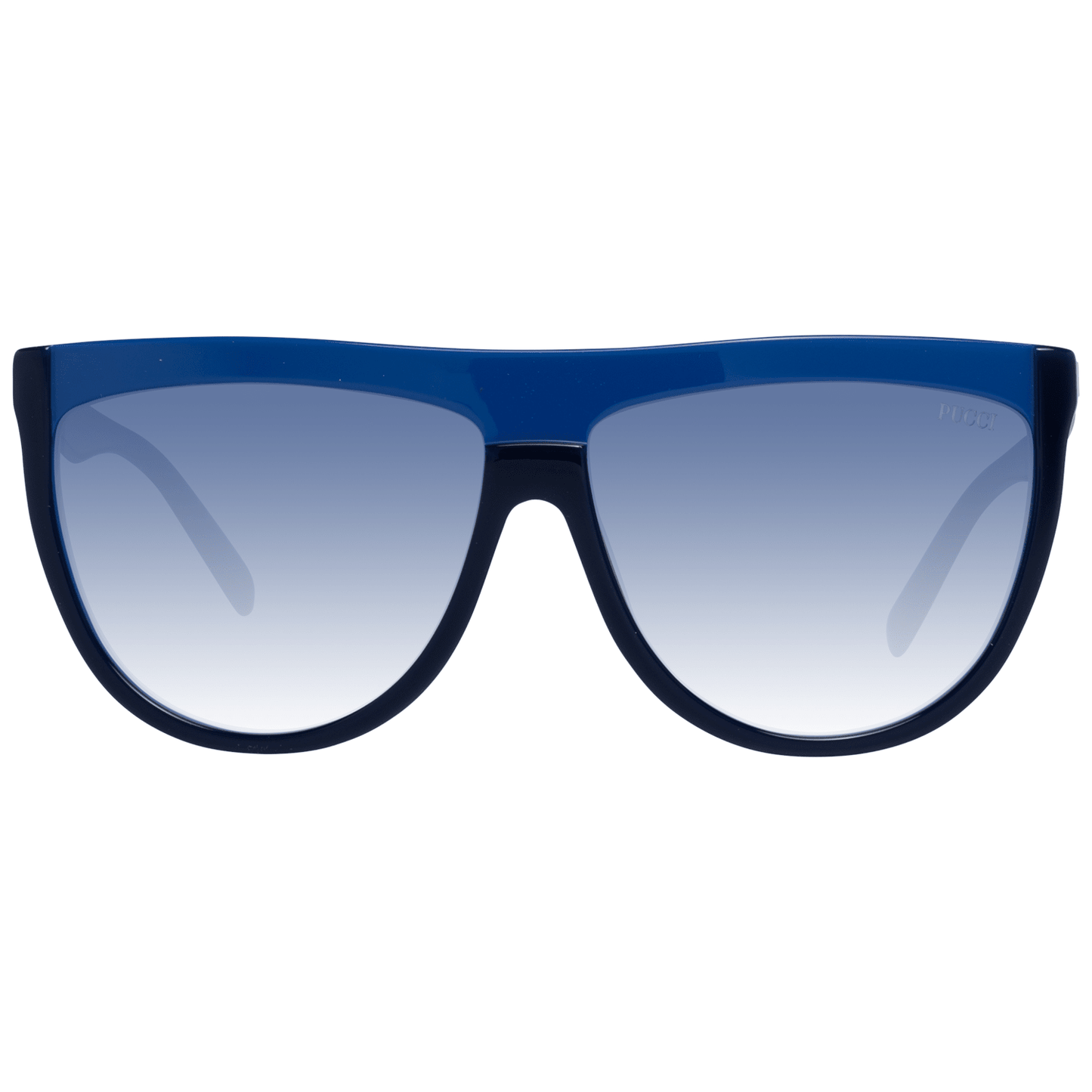 Blaue Frauen Sonnenbrille