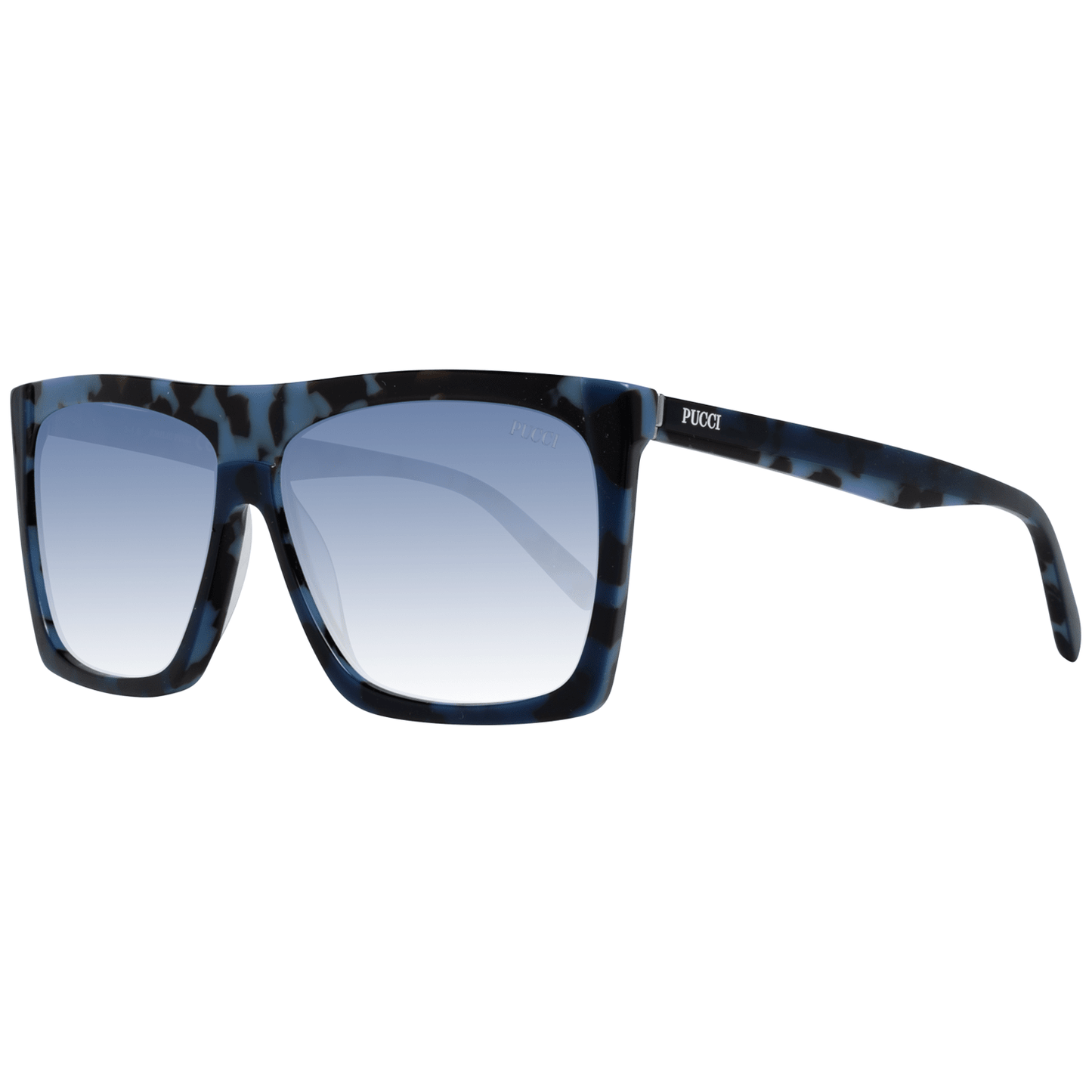 Blaue Frauen Sonnenbrille
