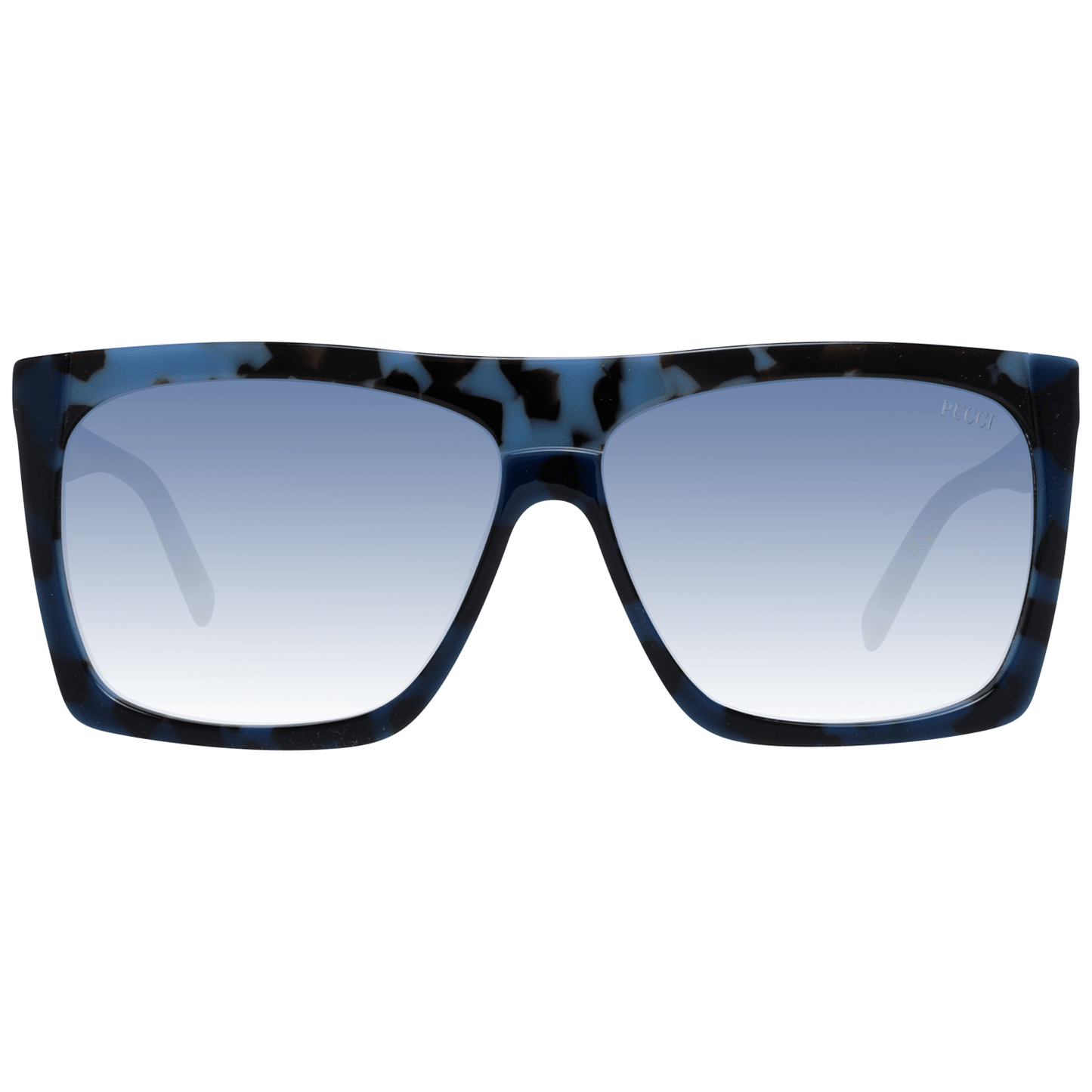 Blaue Frauen Sonnenbrille