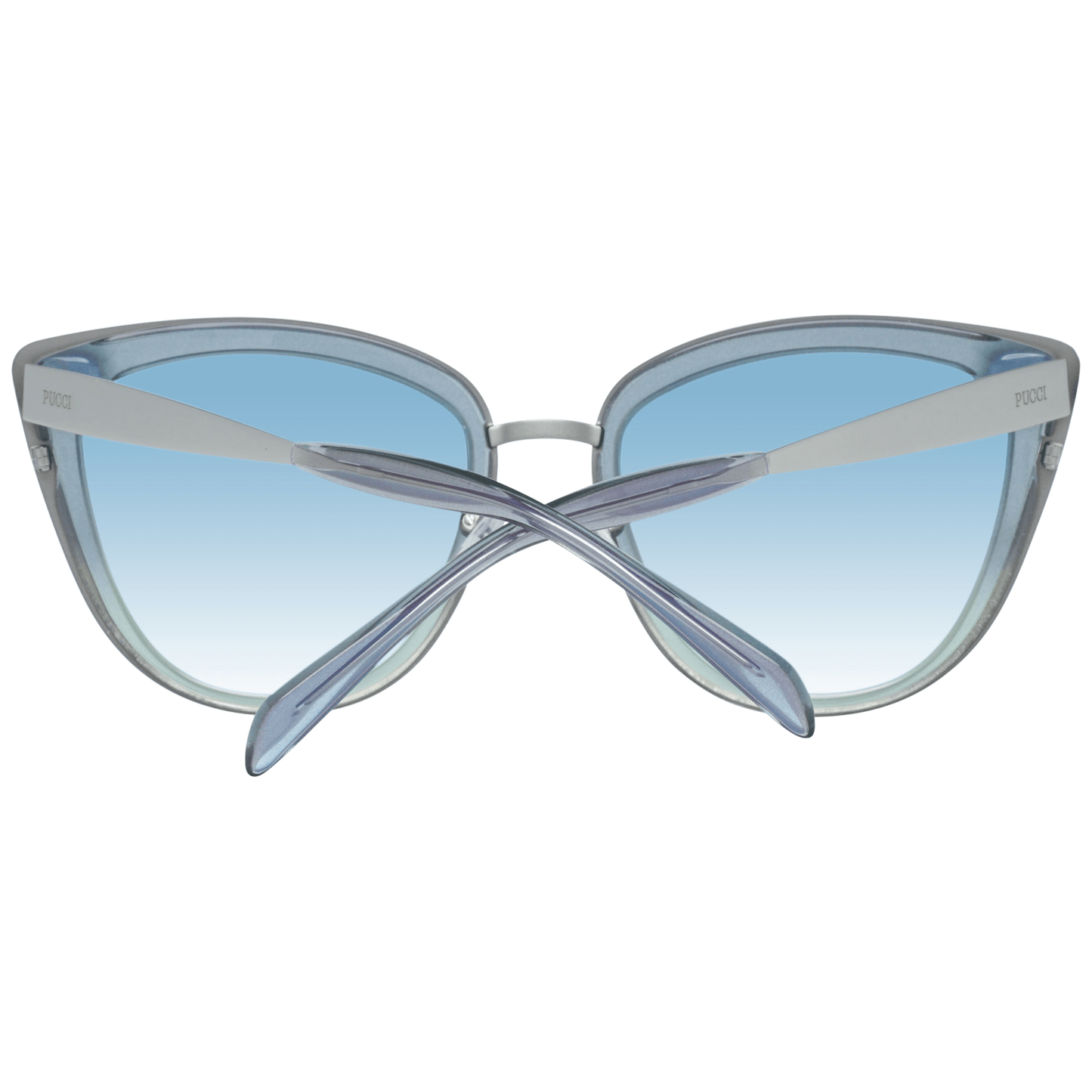 Blaue Frauen Sonnenbrille