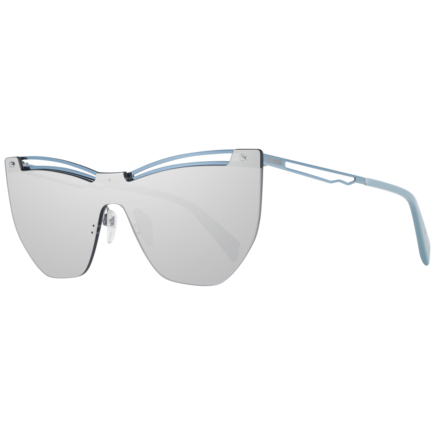 Blaue Frauen Sonnenbrille