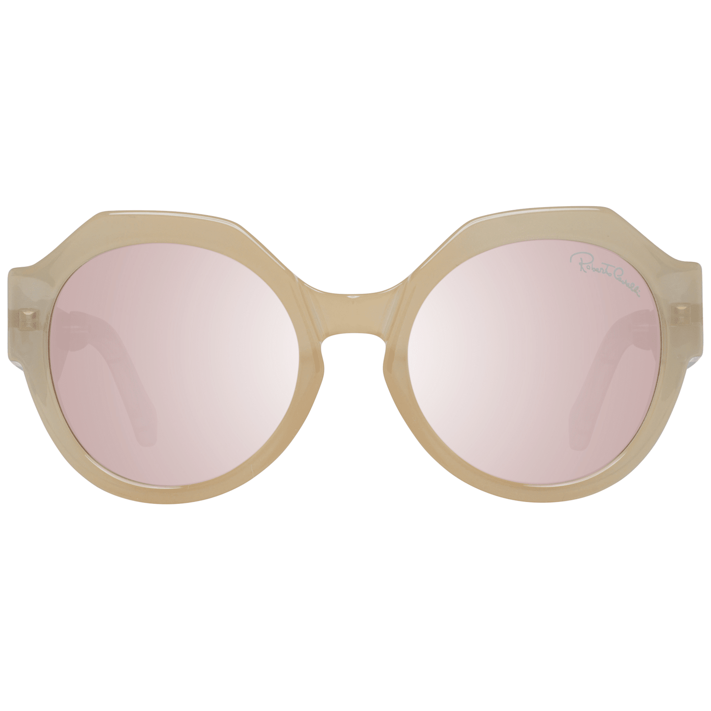 Creme Frauen Sonnenbrille