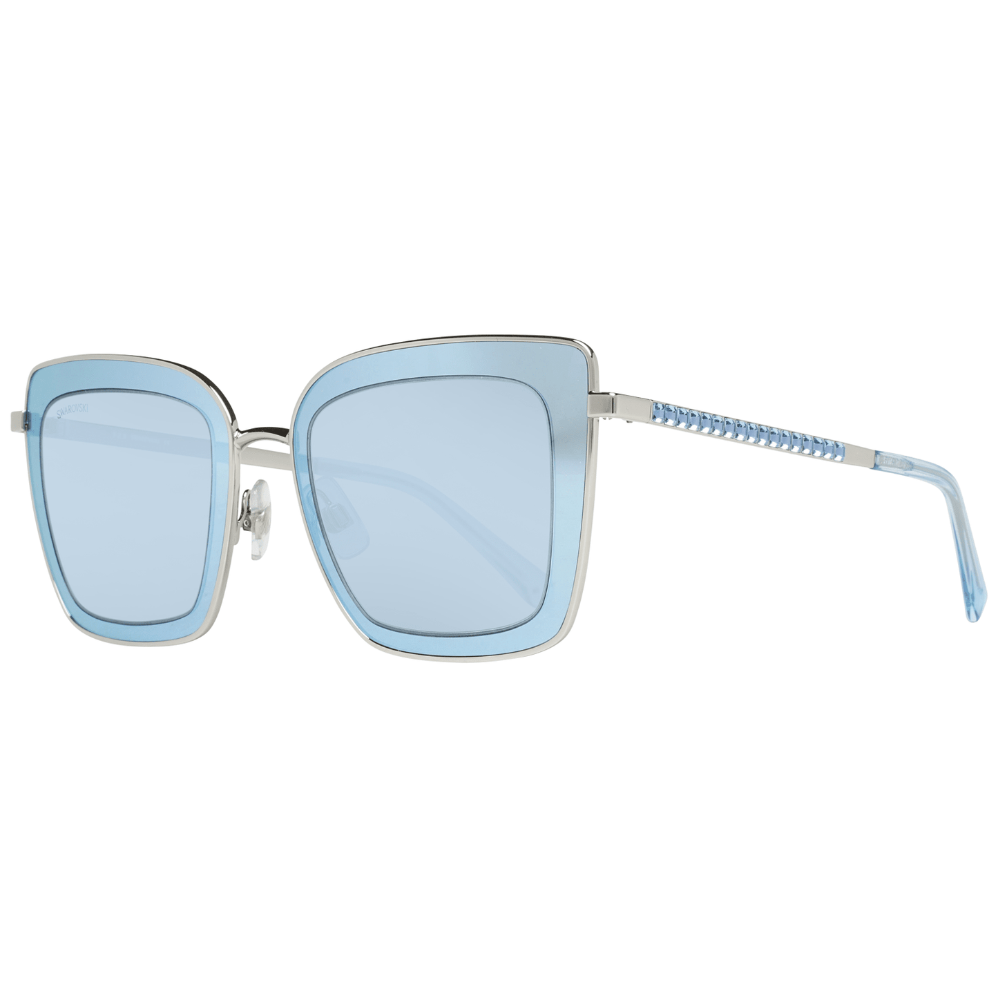 Blaue Frauen Sonnenbrille