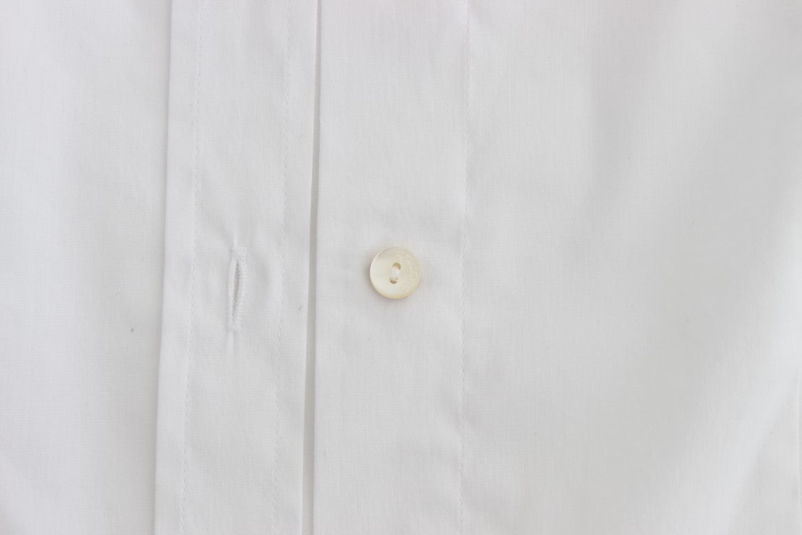 Weißes Baumwollshirt Top