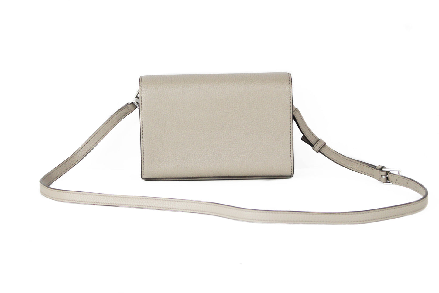 Britten Combo Handtasche aus genarbtem Leder mit Crossbody