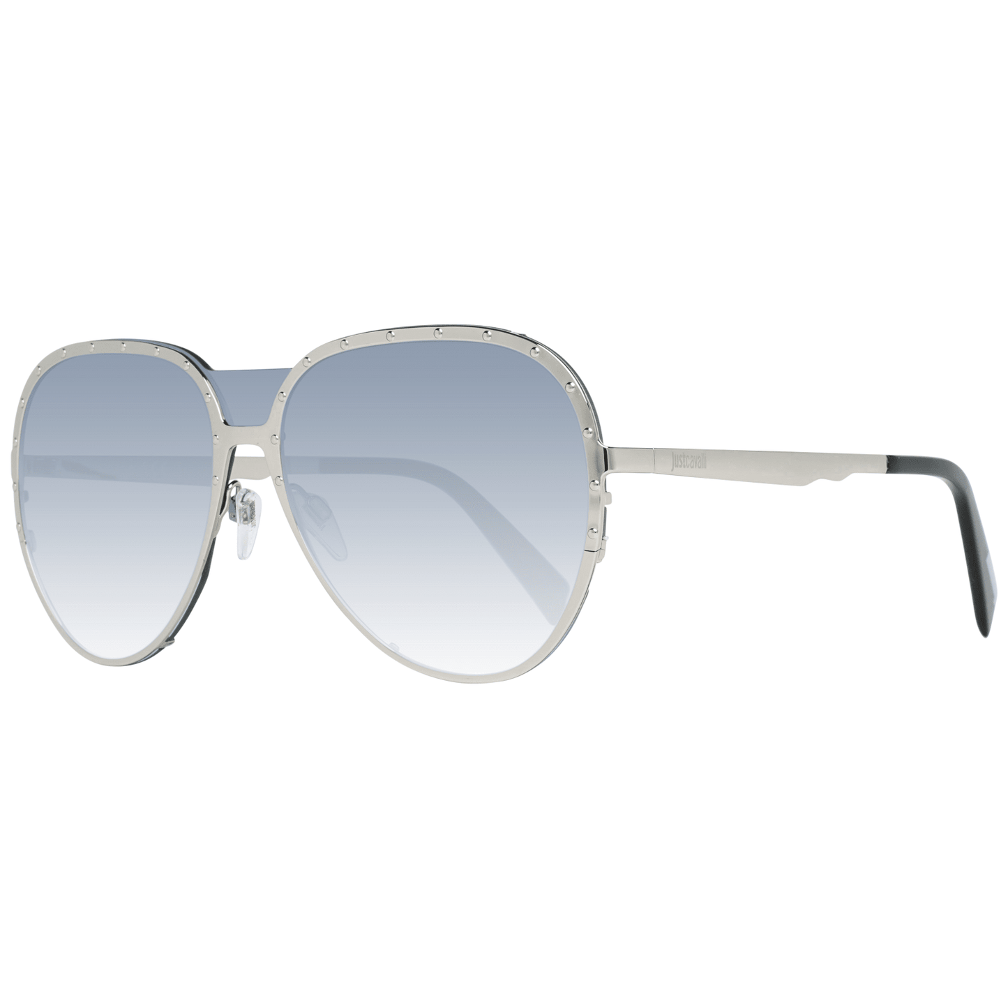 Silberne Unisex-Sonnenbrille