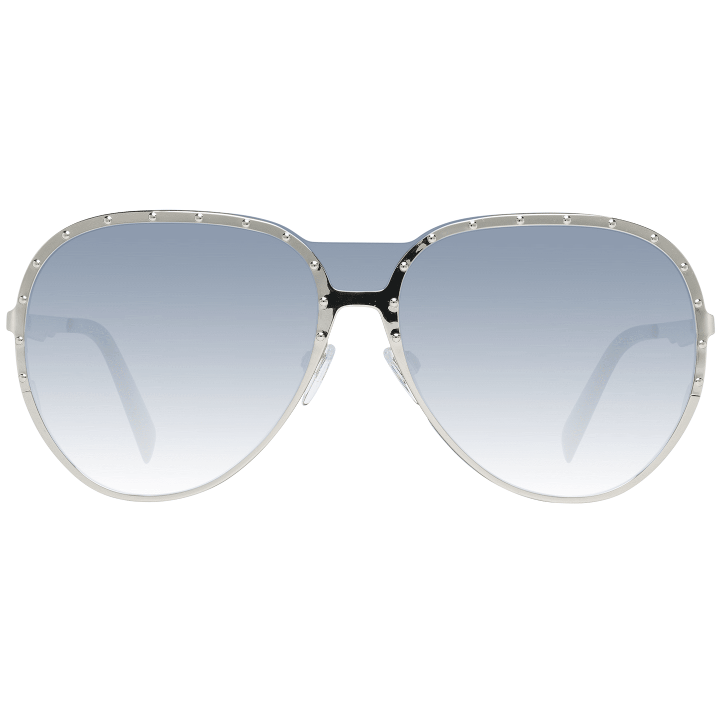 Silberne Unisex-Sonnenbrille
