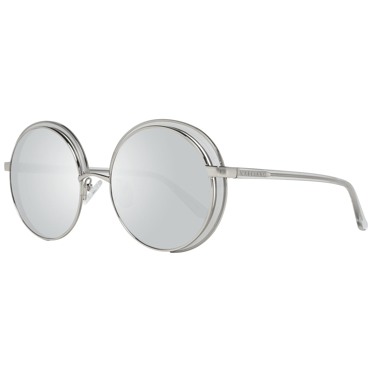 Silberne Frauen-Sonnenbrille