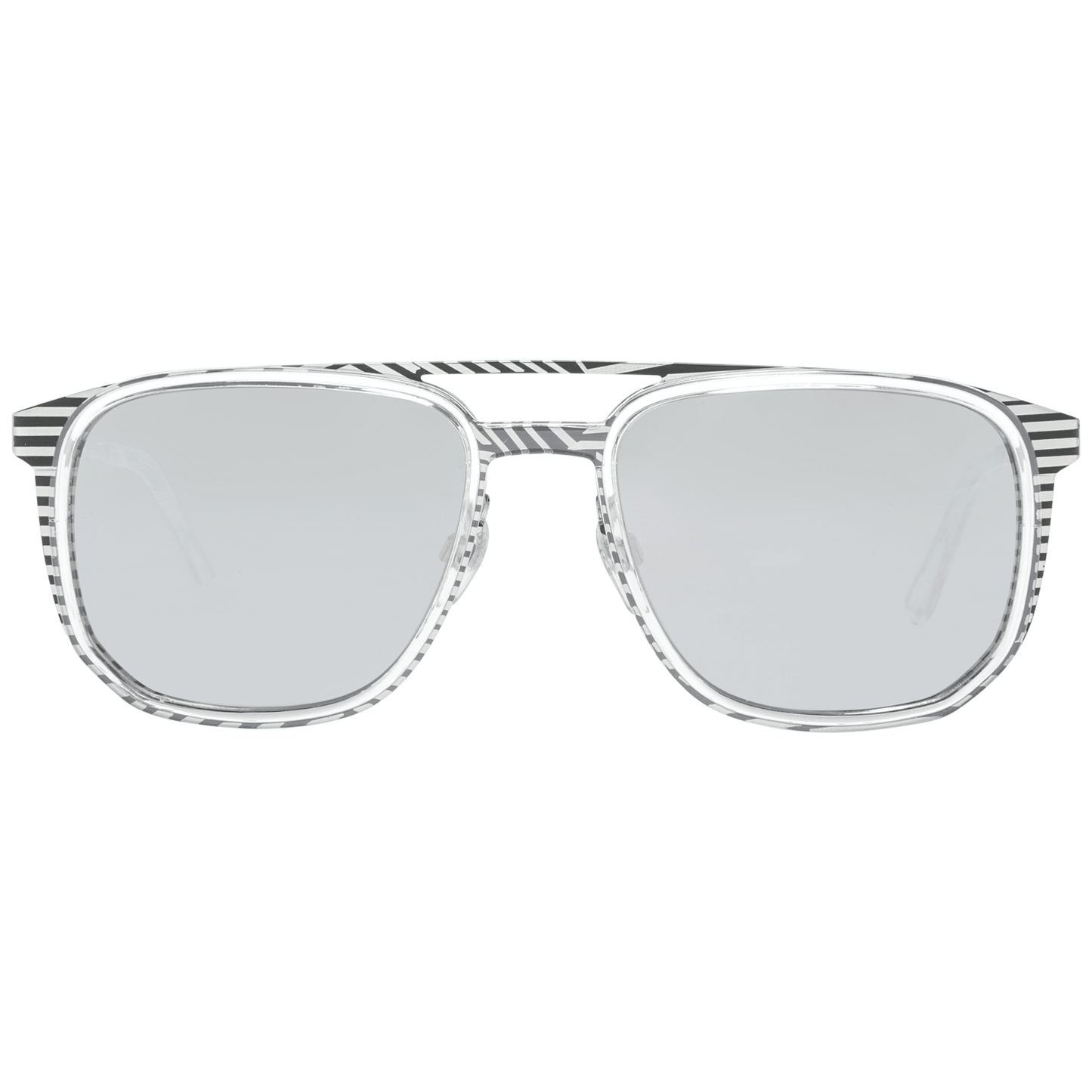 Silberne Männer-Sonnenbrille