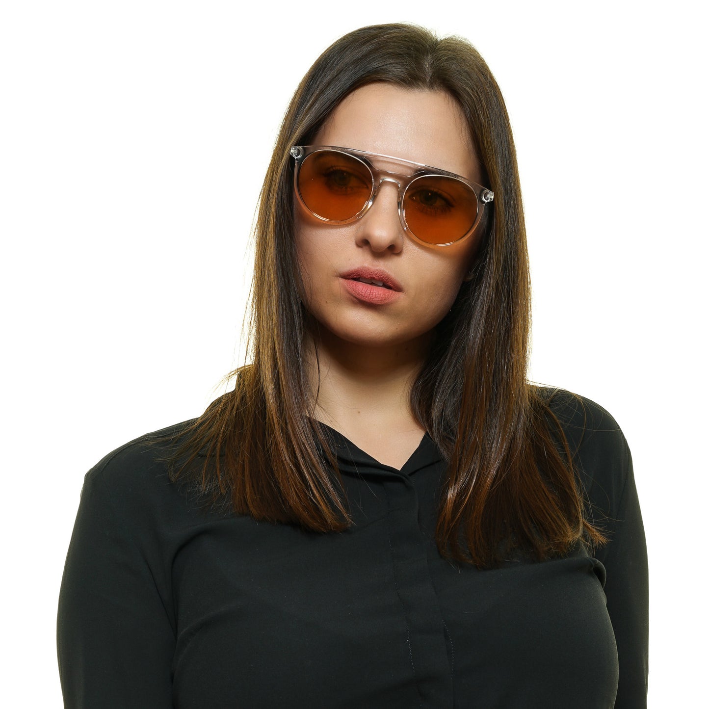 Weiße Männer-Sonnenbrille