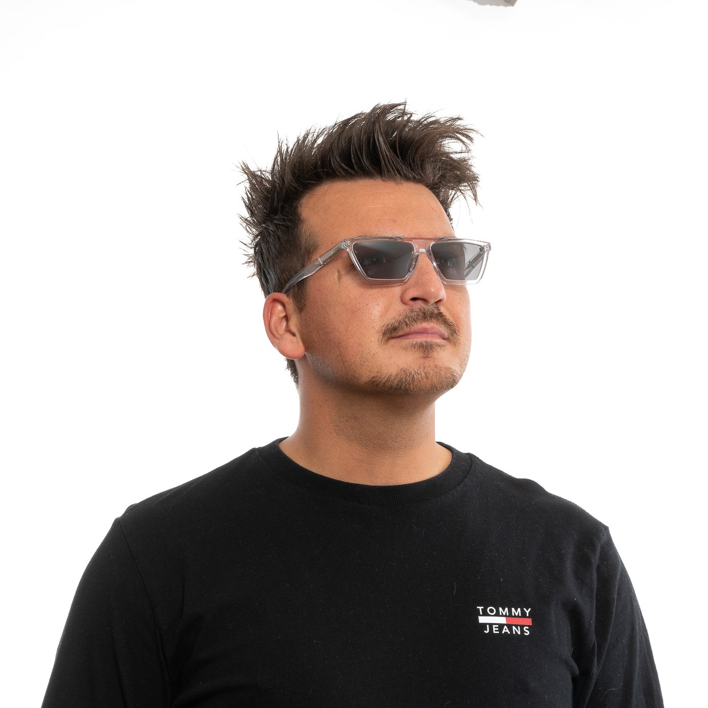 Transparente Herren-Sonnenbrille