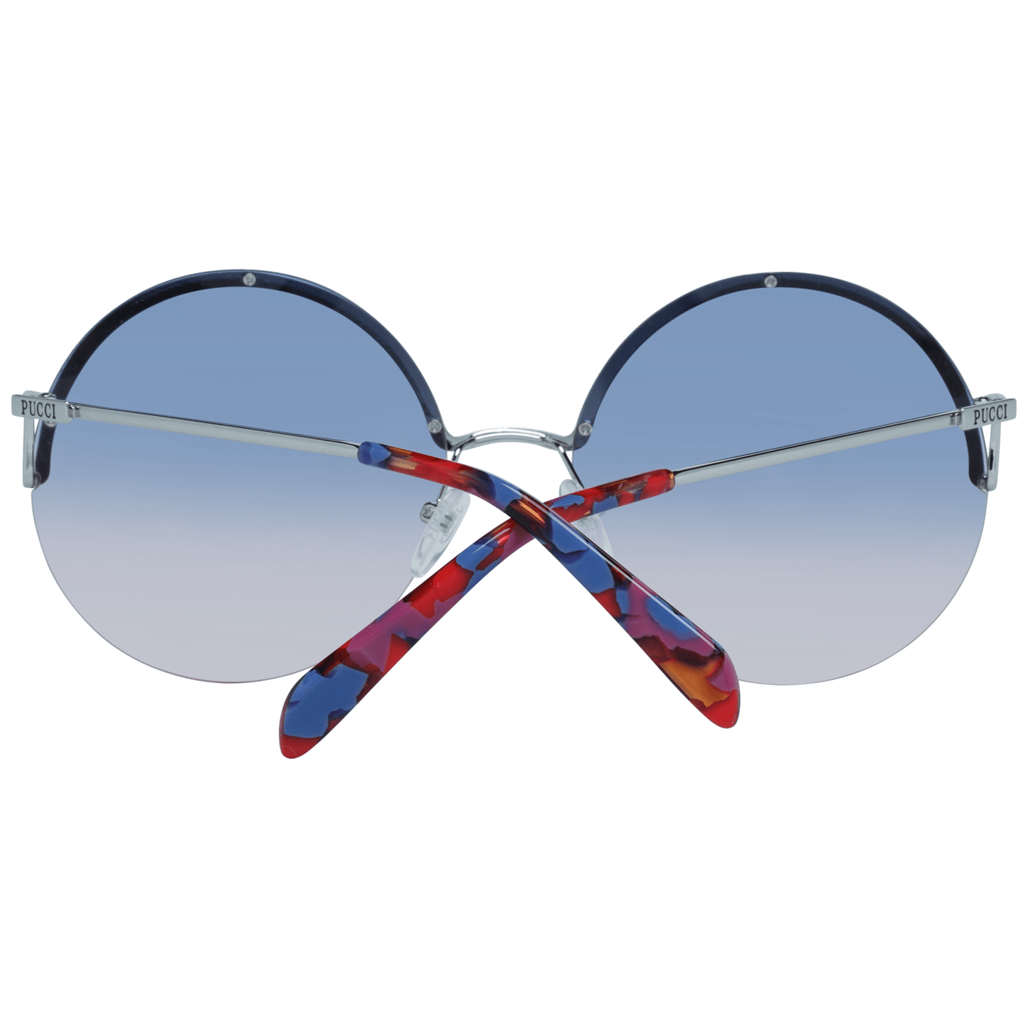 Silberne Frauen-Sonnenbrille