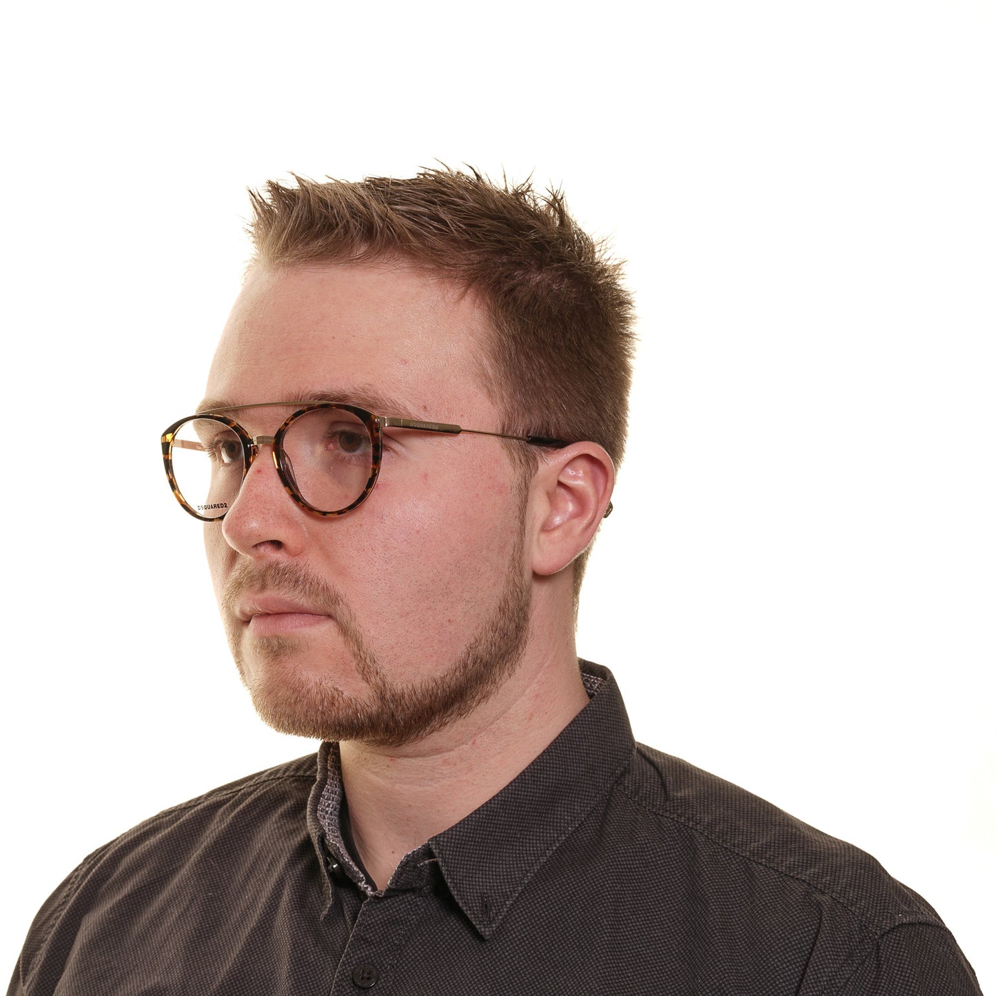 Braune optische Unisex-Rahmen