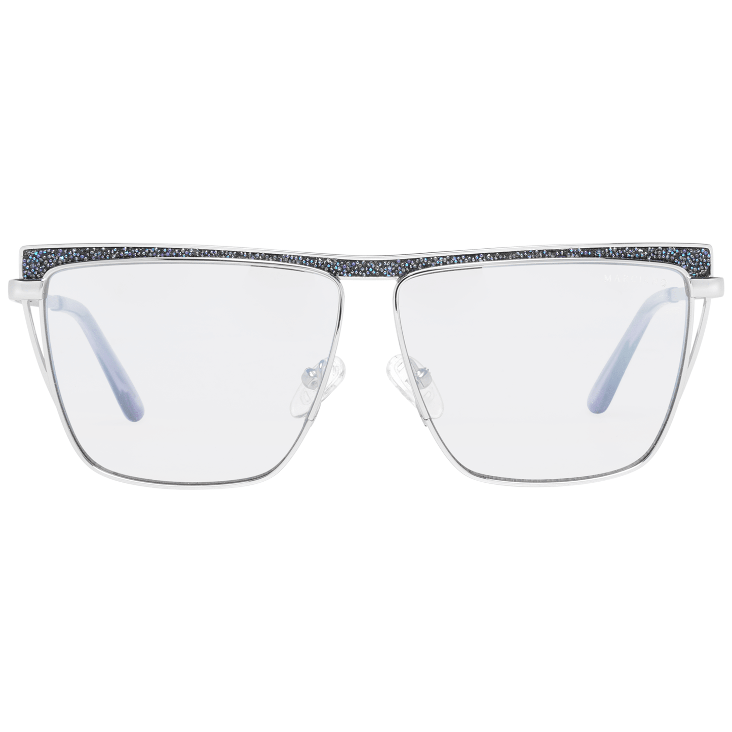 Silberne Frauen-Sonnenbrille