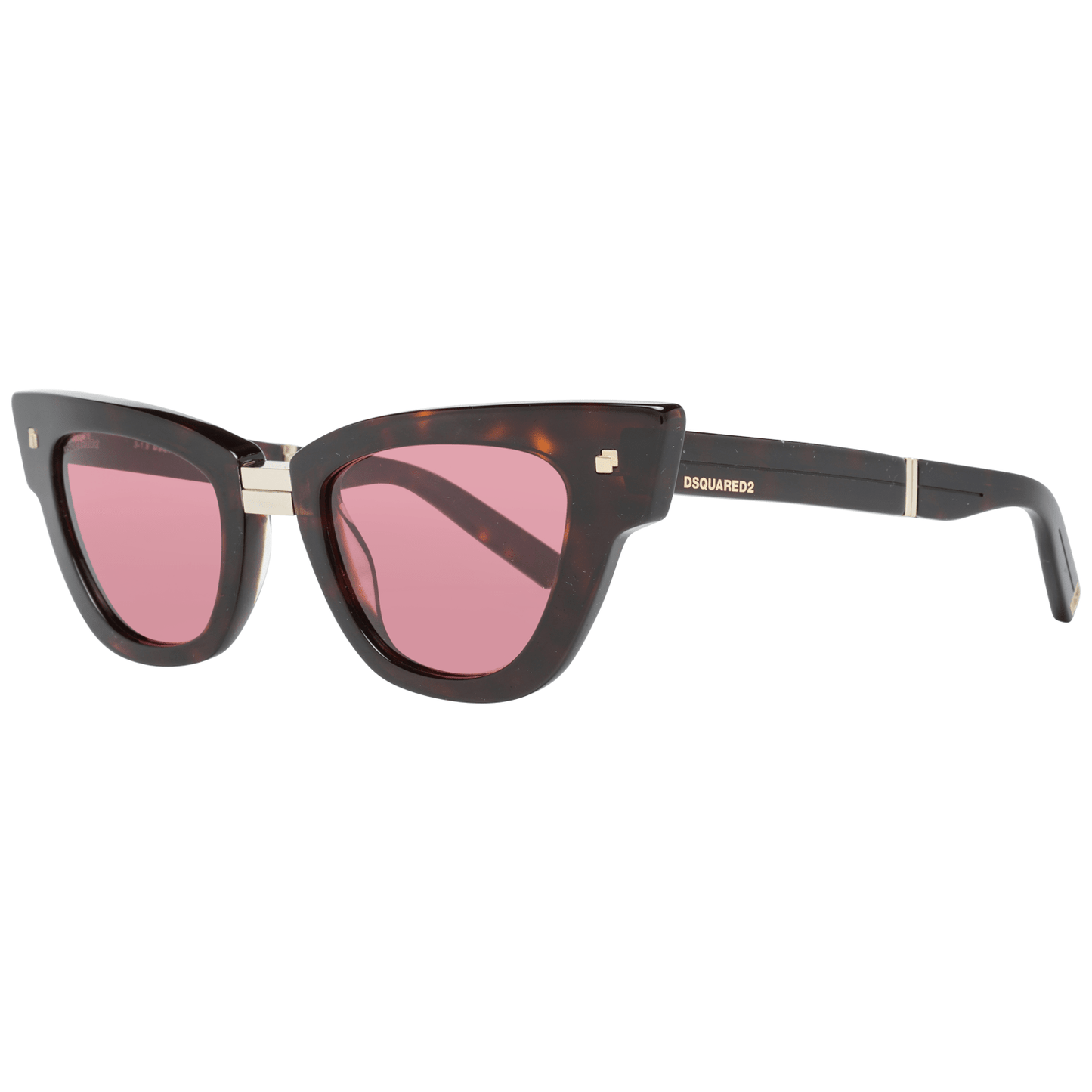 Braune Unisex-Sonnenbrille