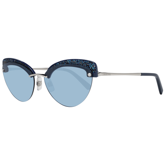 Blaue Frauen Sonnenbrille