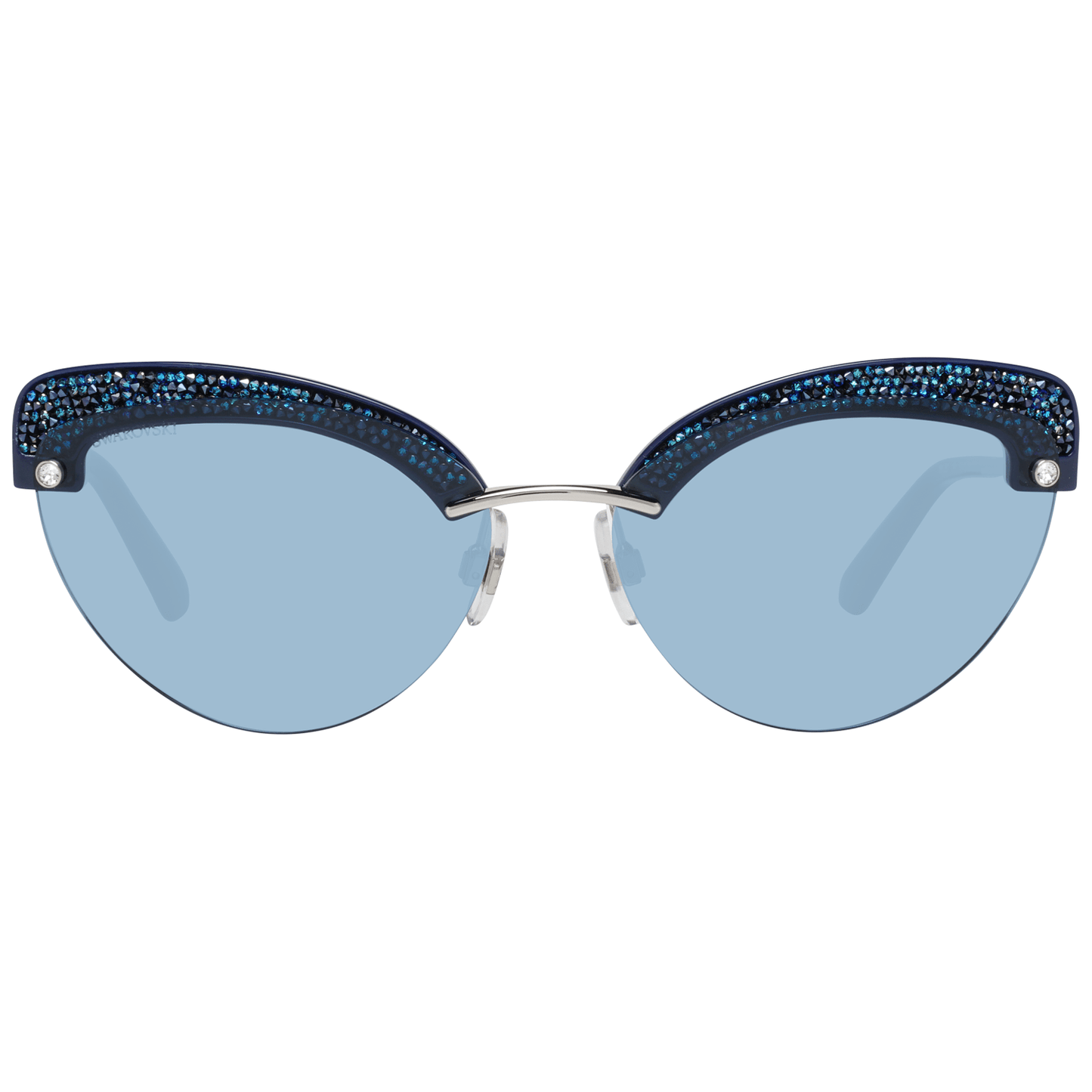 Blaue Frauen Sonnenbrille