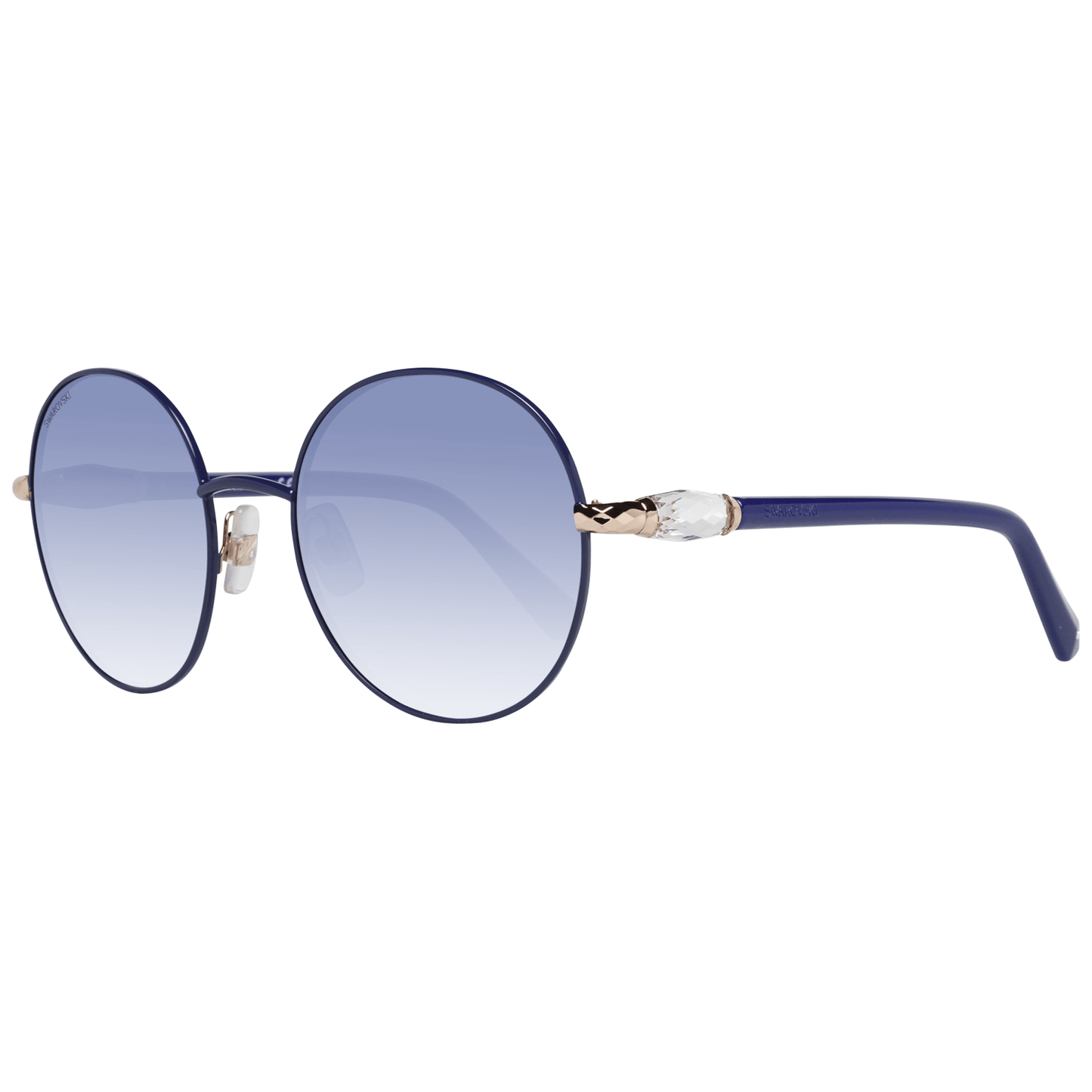 Blaue Frauen Sonnenbrille
