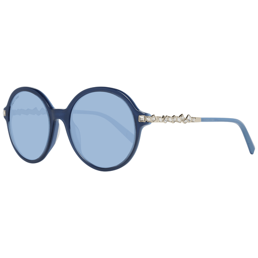Blaue Frauen Sonnenbrille