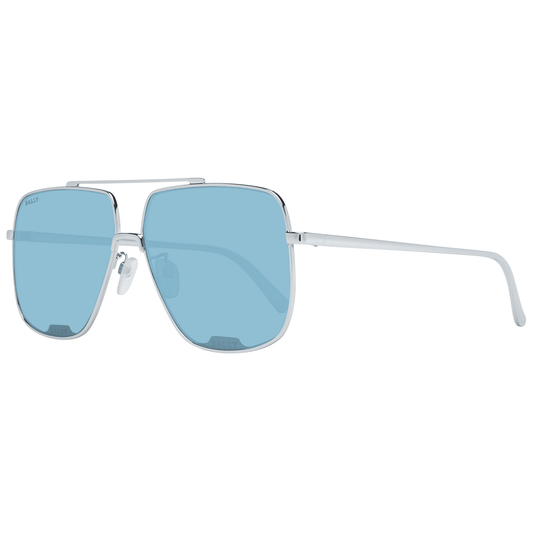 Silberne Unisex-Sonnenbrille