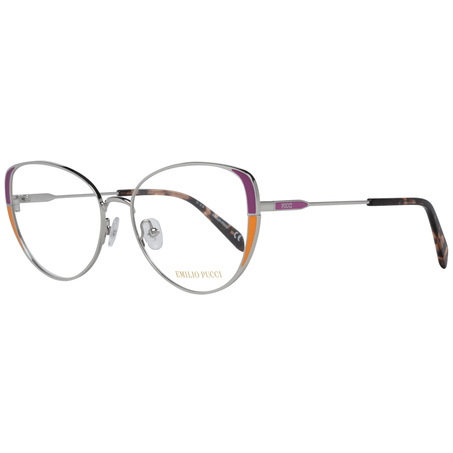 Silberne optische Brillenfassungen für Frauen